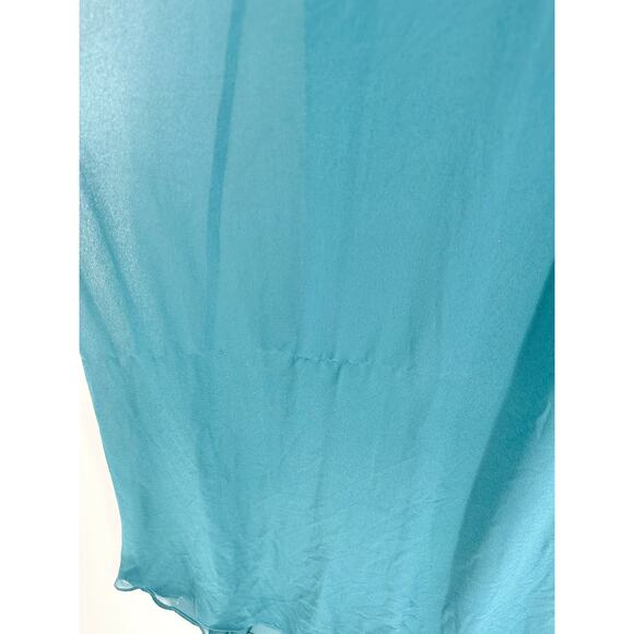 Show Me Your Mumu Amanda Deep Jade Blue Maxi Dress Women's Size‎ Medium M - Picture 5 of 11